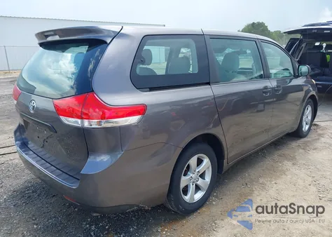 2012 Toyota Sienna Base V6 7 Passenger from USA, damaged, VIN 5TDZK3DC7CS267936